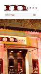 Mobile Screenshot of mercywinebar.com