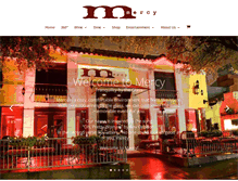 Tablet Screenshot of mercywinebar.com